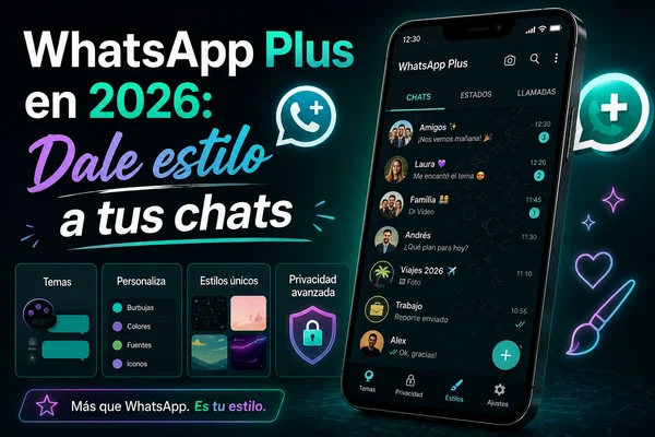 WhatsApp Plus en 2026: Dale estilo a tus chats