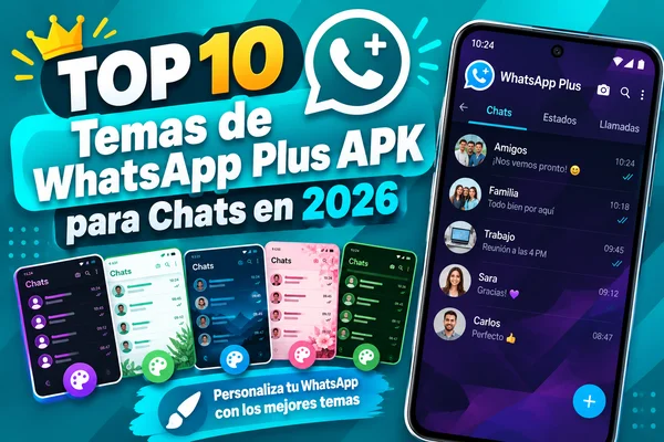 أفضل 10 ثيمات واتساب بلس APK للمحادثات في 2026